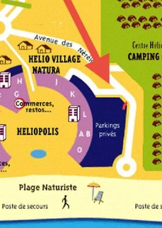 Villa Naturiste Heliovillage De Standing Agde